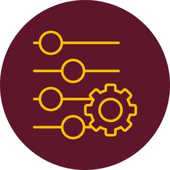 icono de vector de configuración