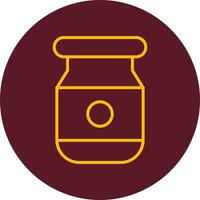 icono de vector de mermelada
