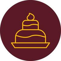 Wedding Cake Vector Icon