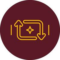 icono de vector de flechas