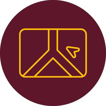 icono de vector de navegador