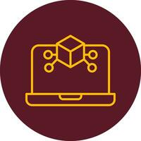 Simulation Vector Icon