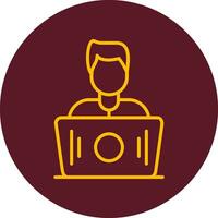 Working Vector Icon