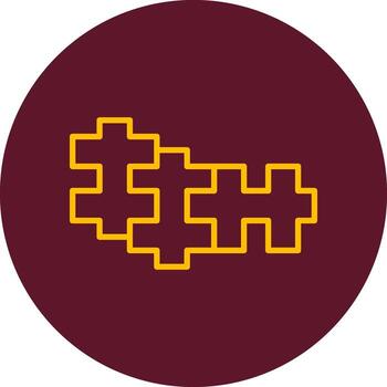 icono de vector de rompecabezas