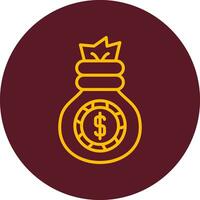 Money Bag Vector Icon