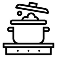 Food and bakery cook icon vector