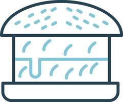 Hamburger Vector Icon
