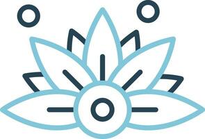 Lotus Flower Vector Icon