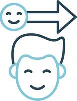 Happy Vector Icon
