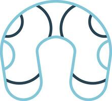 Neck Pillow Vector Icon