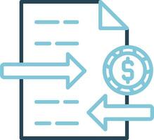 Transaction History Vector Icon