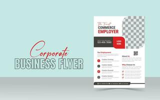 business flyer design template vector