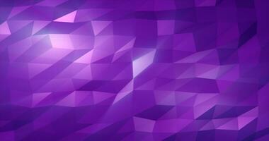 Abstract purple silver low poly triangular mesh background photo
