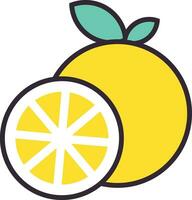grapefruit icon design vector