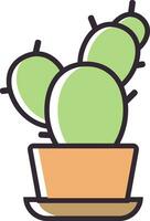 diseño de icono de cactus vector