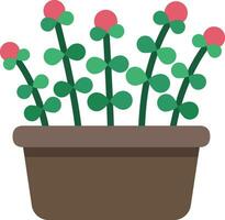 potting icon design vector