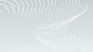Abstract Striped Background white color, background waving lines pattern. Vector illustration