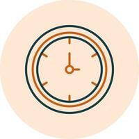 icono de vector de reloj