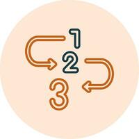 Sequential Vector Icon