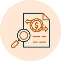 Transaction list Vector Icon