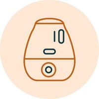 icono de vector de humidificador