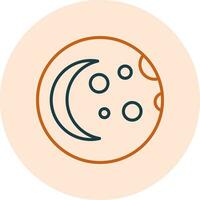 Moon Vector Icon