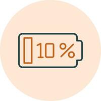 10 Percent Vector Icon