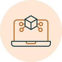 Simulation Vector Icon