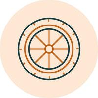 Wheel Vector Icon