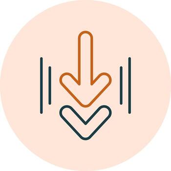 icono de vector de flechas