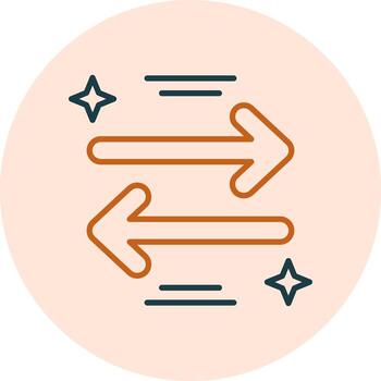 icono de vector de flechas