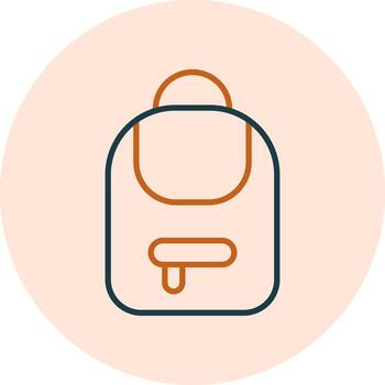 icono de vector de bolsa