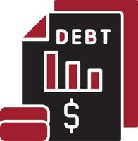 Debt Vector Icon