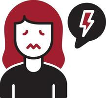 Overwhelmed Vector Icon