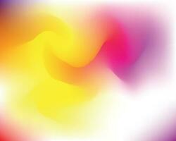 Gradient blurred colored abstract background. vector