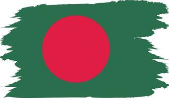 Bangladesh nacional bandera en vector