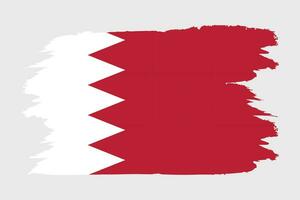 Bahrain national flag in vector