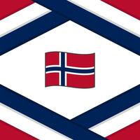 Norway Flag Abstract Background Design Template. Norway Independence Day Banner Social Media Post. Norway Template vector