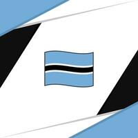 Botswana Flag Abstract Background Design Template. Botswana Independence Day Banner Social Media Post. Botswana vector