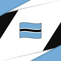 Botswana Flag Abstract Background Design Template. Botswana Independence Day Banner Social Media Post. Botswana vector