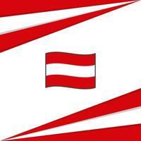 Austria Flag Abstract Background Design Template. Austria Independence Day Banner Social Media Post. Austria Design vector