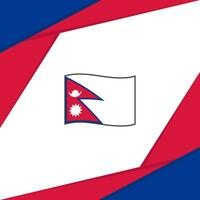 Nepal bandera resumen antecedentes diseño modelo. Nepal independencia día bandera social medios de comunicación correo. Nepal vector