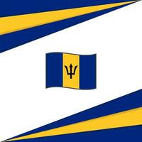 barbados bandera resumen antecedentes diseño modelo. barbados independencia día bandera social medios de comunicación correo. barbados diseño vector