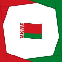 Belarus Flag Abstract Background Design Template. Belarus Independence Day Banner Social Media Post. Belarus Banner vector