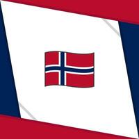 Norway Flag Abstract Background Design Template. Norway Independence Day Banner Social Media Post. Norway Independence Day vector