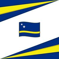 curacao bandera resumen antecedentes diseño modelo. curacao independencia día bandera social medios de comunicación correo. curacao diseño vector