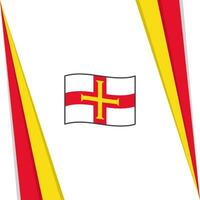 Guernsey Flag Abstract Background Design Template. Guernsey Independence Day Banner Social Media Post. Guernsey Flag vector