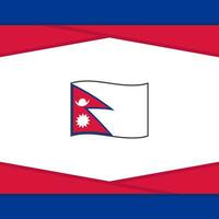 Nepal bandera resumen antecedentes diseño modelo. Nepal independencia día bandera social medios de comunicación correo. Nepal vector