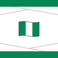 Nigeria bandera resumen antecedentes diseño modelo. Nigeria independencia día bandera social medios de comunicación correo. Nigeria vector