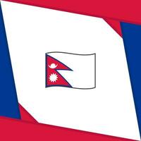 Nepal bandera resumen antecedentes diseño modelo. Nepal independencia día bandera social medios de comunicación correo. Nepal independencia día vector